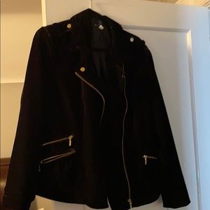INC velour jacket